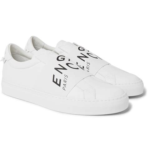 givenchy men's white sneakers|givenchy slip on sneakers men's.